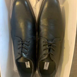 Steve Madden Lorenzzo 2 Black Derby Oxford Men's 9